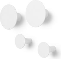 Blomus Sieniniai kabliukai Ponto lily white 4 vnt.