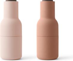 Audo Copenhagen Malūnėliai druskai ir pipirams arba prieskoniams Bottle Grinder rožinė 2 vnt.