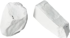 Ćmielów Design Studio Druskinė ir pipirinė Rock & Salt baltos spalvos