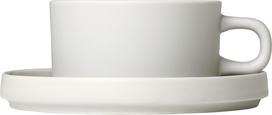 Blomus Puodelis Pilar su stovu moonbeam 170 ml 2 vnt.