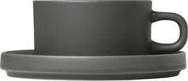 Blomus Puodelis Pilar su stovu agave green 170 ml 2 vnt.