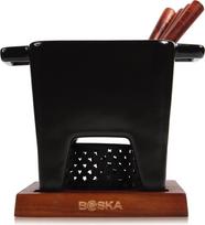 Boska Fondu rinkinys Tapas juodos spalvos didelio dydžio