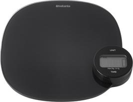 Brabantia Virtuvinės svarstyklės Tasty+ tamsiai pilkos spalvos