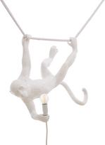 Seletti Lubinis šviestuvas Monkey swing baltos spalvos