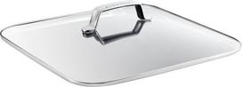 Scanpan Kvadratinis dangtis TechnIQ iš stiklo 33 x 33 cm