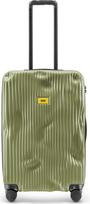 Crash Baggage Lagaminas Stripe olive vidutinio dydžio