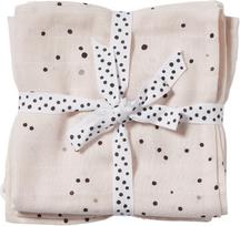 Done by deer Kūdikių vyniojimo antklodė Dreamy Dots rožinės spalvos 2 vnt.