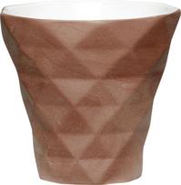 Hübsch Tealight žvakidė Hübsch dekoratyvinis raudonų plytų spalva