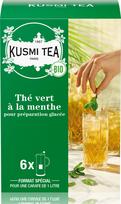 Kusmi Bio arbata Vert Menthe 6 dideli pakeliai