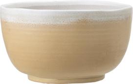 Bloomingville Gėlių vazono įdėklas Bloomingville akmens masė geltonos spalvos 18 cm