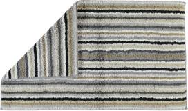 Cawo Vonios kilimėlis Stripes pilkos spalvos 60 x 100 cm