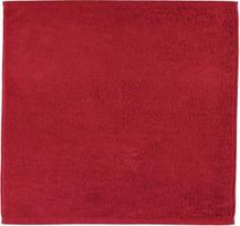Cawo Rankšluostis Lifestyle Sport lygus bordo spalvos 30 x 30 cm