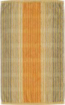 Cawo Rankšluostis Cashmere su juostelėmis šviesiai oranžinis 30 x 50 cm