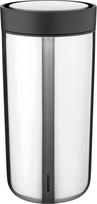 Stelton Termo puodelis To-Go Click pagamintas iš dvigubo plieno plieno spalvos 400 ml