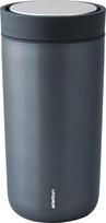 Stelton Termo puodelis To-Go Click pagamintas iš dvigubo plieno metališka mėlyna 400 ml