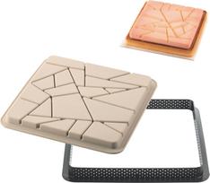 Silikomart Pyrago forma Kit Tarte Liberty iš silikono