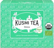 Kusmi Arbata Detox muslino maišeliuose 20 vnt.