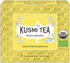 Kusmi Žalioji jazminų arbata Jasmine Green Tea muslino maišeliuose 20 vnt.