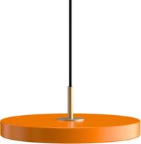 Umage Pakabinamas šviestuvas Asteria Mini su auksiniu tvirtinimu oranžinės spalvos