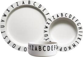 Design Letters Indai vaikams Eat & Learn iš tritano baltos spalvos 3 komp.