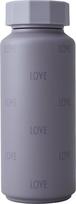 Design Letters Termo butelis Tone-On-Tone Love violetinės spalvos