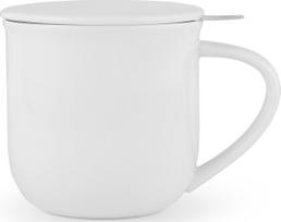 Viva Scandinavia Puodelis Minima Balance su infuzoriumi baltos spalvos 380 ml