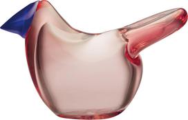 Iittala Dekoracija Flycatcher iš stiklo rožinės spalvos