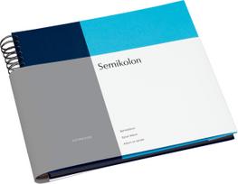 Semikolon Nuotraukų albumas Spiral Cutting Edge tamsiai mėlyna