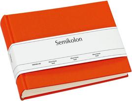 Semikolon Nuotraukų albumas Uni Classic oranžinės spalvos mažo dydžio