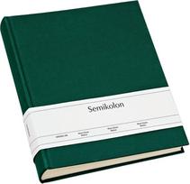 Semikolon Nuotraukų albumas Uni Classic tamsiai žalios spalvos vidutinio dydžio