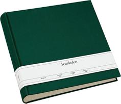 Semikolon Nuotraukų albumas Uni Classic tamsiai žalios spalvos XL