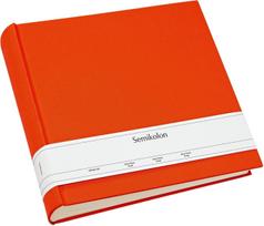 Semikolon Nuotraukų albumas Uni Classic oranžinės spalvos XL