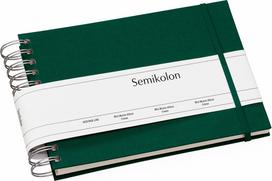 Semikolon Nuotraukų albumas Uni Mini Mucho su baltomis kortelėmis tamsiai žalios spalvos