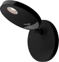 Artemide Sieninis šviestuvas Demetra LED 3000 K su jungikliu juodos spalvos