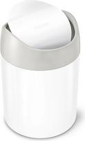 Simplehuman Vonios šiukšliadėžė Simplehuman baltos spalvos 1,5 l