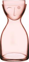 Nude Vandens grafinas Mr. & Mrs. su stikline rožinės spalvos 850 ml 2 komp.
