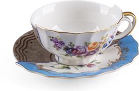 Seletti Arbatos puodelis Hybrid New Era Kerma su lėkštute