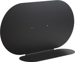 Covo Sieninė lentyna Aureole pailgas juodos spalvos 26 cm