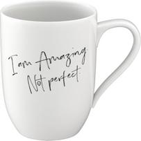 Villeroy & Boch Puodelis Statement I Am Amazing Not Perfect 340 ml