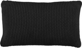 Marc O'Polo Pagalvė Nordic Knit pagamintas iš organinės medvilnės juodos spalvos 30 x 60 cm