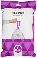Brabantia Šiukšlių maišai Brabantia PerfectFit dydis C 10-12 l 40 vnt.