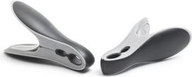 Brabantia Skalbinių segtukai Smart Clothes Pegs juoda-pilka 8 vnt.