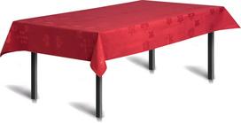 Rosendahl Staltiesė Natale Damask raudonos spalvos 150 x 270 cm