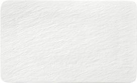 Villeroy & Boch Serviravimo lėkštė Manufacture Rock Blanc stačiakampio formos 17 x 28 cm