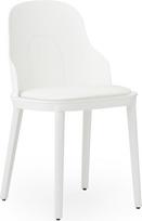 Normann Copenhagen Kėdė Allez PP Ultra Leather su minkšta sėdimąja dalimi baltos spalvos