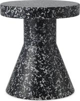 Normann Copenhagen Taburetė-Stalas Bit Cone juodos ir baltos spalvos