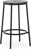 Normann Copenhagen Baro kėdė Circa juodas ąžuolas 65 cm