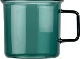 Muurla Puodelis Muurla stiklinis jūros mėlynos spalvos 350 ml