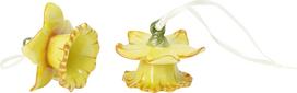 Villeroy & Boch Kabančios dekoracijos Mini Flower Bells narcizai 2 vnt.