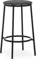 Normann Copenhagen Baro kėdė Circa MLF16 Black su minkšta sėdimąja dalimi 65 cm
